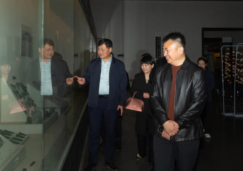 榆林市文化和旅游局高小峰局长来园调研